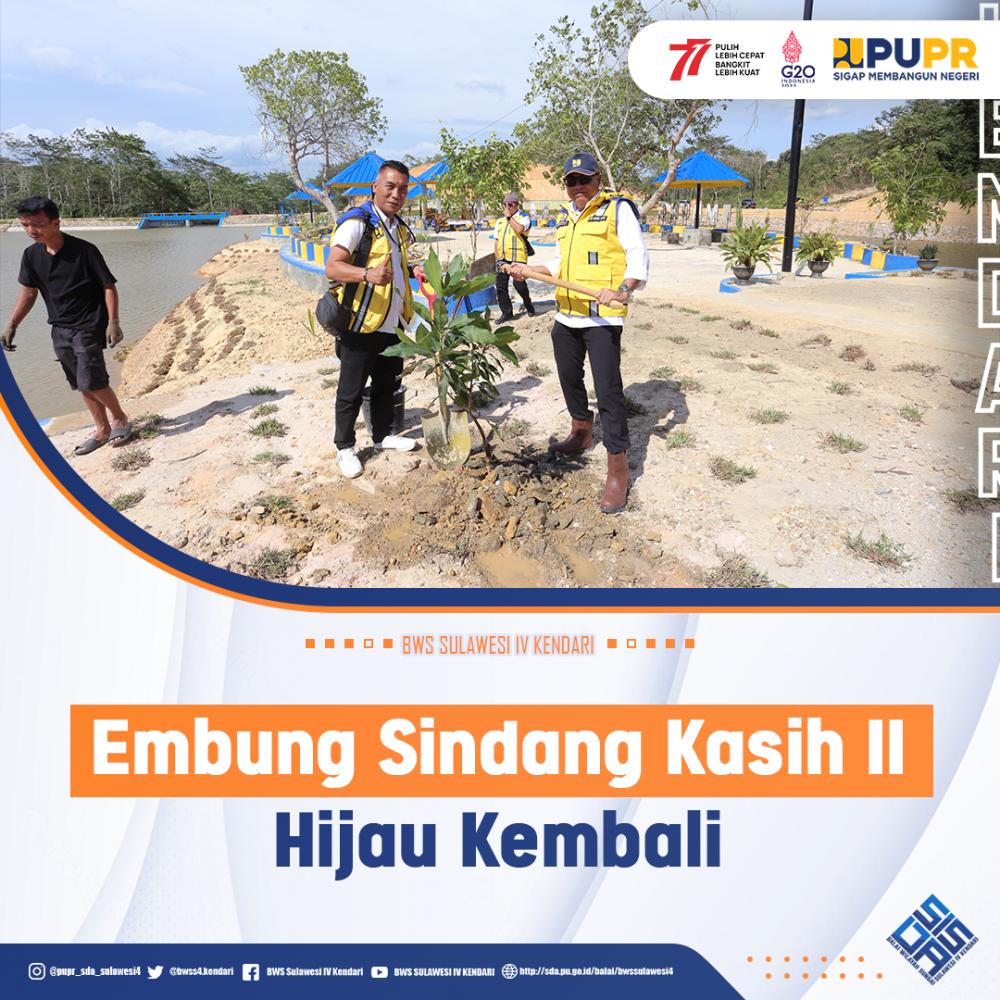 Embung Sindang Kasih II Hijau Kembali